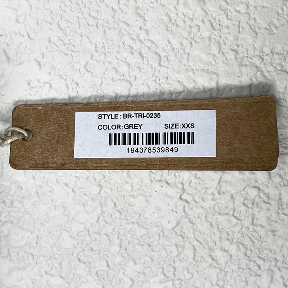 Skims Fits Everybody Crossover Bralette Grey XXS NWT - Picture 7 of 10